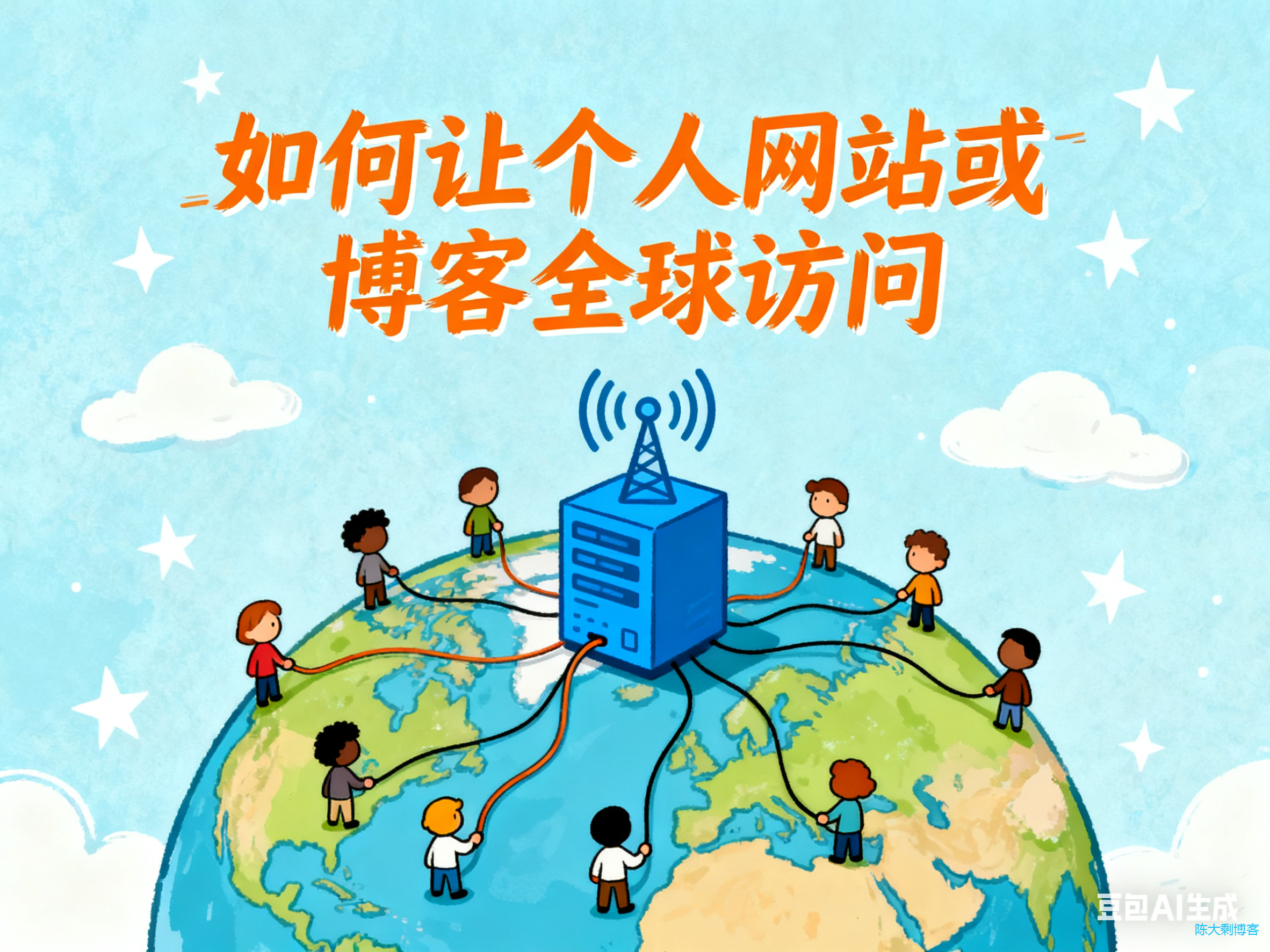 如何让个人网站或博客全球访问